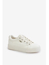 BIG STAR SHOES Ženske superge na platformi topline Big Star – bele
