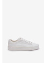 BIG STAR SHOES Ženske nizke superge iz ECO usnja Big Star – bele