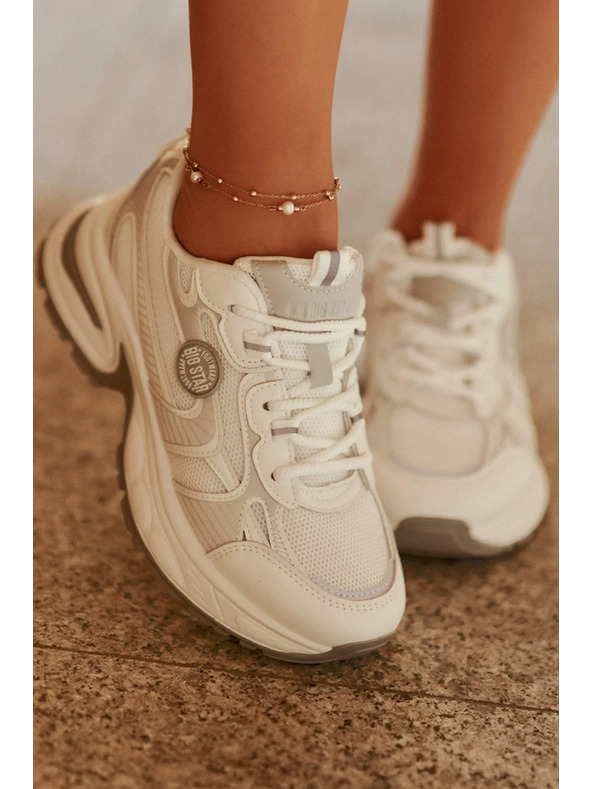 BIG STAR SHOES Ženske superge Big Star – bele