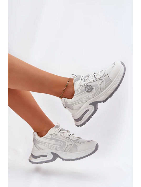 BIG STAR SHOES Ženske superge Big Star – bele