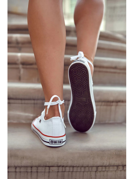 BIG STAR SHOES Legendarične ženske superge Big Star - bele