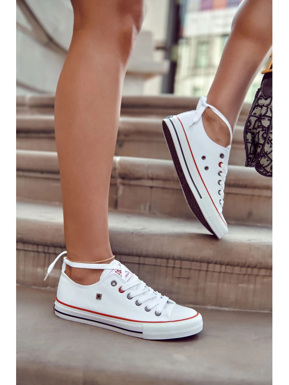 BIG STAR SHOES Legendarične ženske superge Big Star - bele