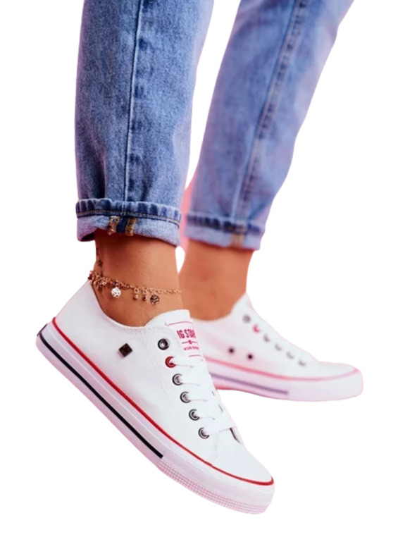 BIG STAR SHOES Legendarične ženske superge Big Star - bele