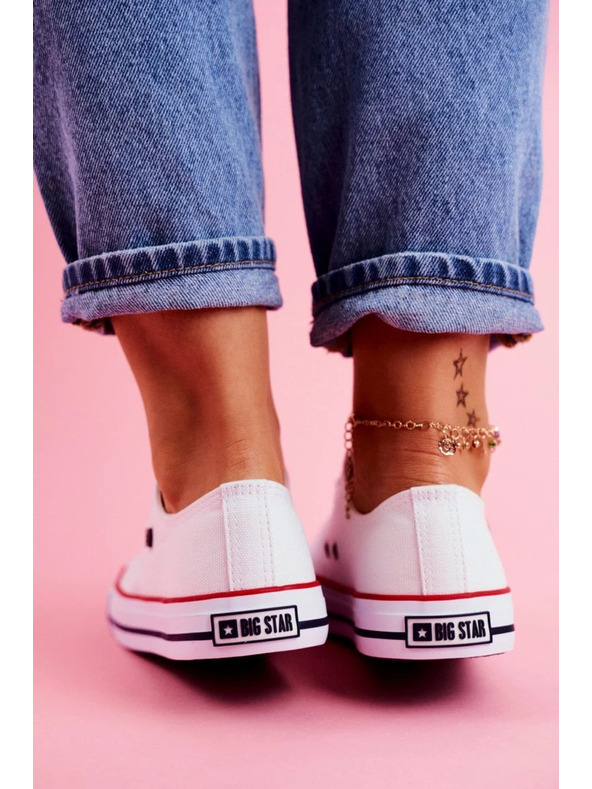BIG STAR SHOES Legendarične ženske superge Big Star - bele