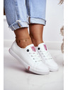 BIG STAR SHOES Ženske klasične superge Big Star - bela/rdeča