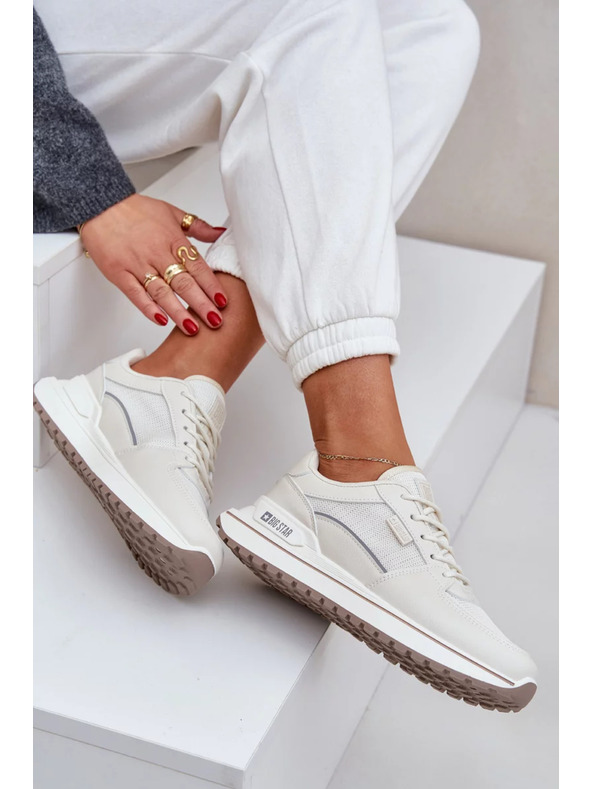BIG STAR SHOES Ženske superge Big Star – svetlo bež