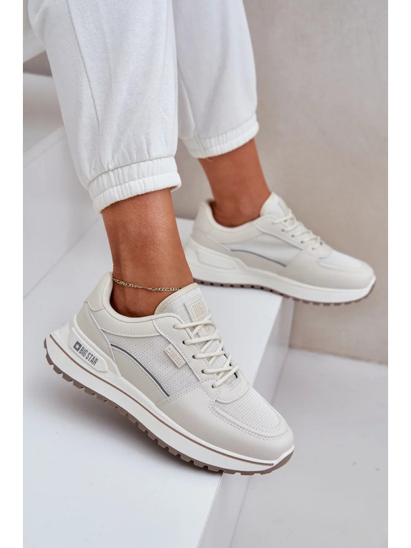 BIG STAR SHOES Ženske superge Big Star – svetlo bež