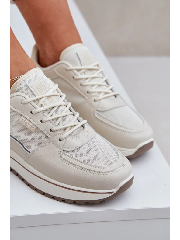 BIG STAR SHOES Ženske superge Big Star – svetlo bež