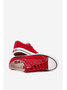 BIG STAR SHOES Moške nizke superge Big Star – rdeče