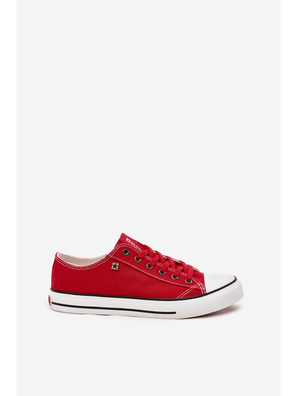 BIG STAR SHOES Moške nizke superge Big Star – rdeče