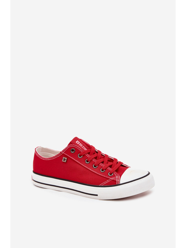 BIG STAR SHOES Moške nizke superge Big Star – rdeče