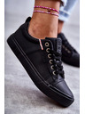 BIG STAR SHOES Ženske kožne superge Big Star – črne