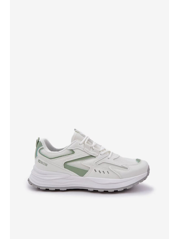 BIG STAR SHOES Ženske športne čevlje Big Star HI-POLY SYSTEM – bela/menta