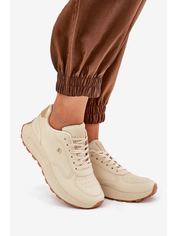 BIG STAR SHOES Ženske športne čevlje Big Star HI-POLY SYSTEM – bež