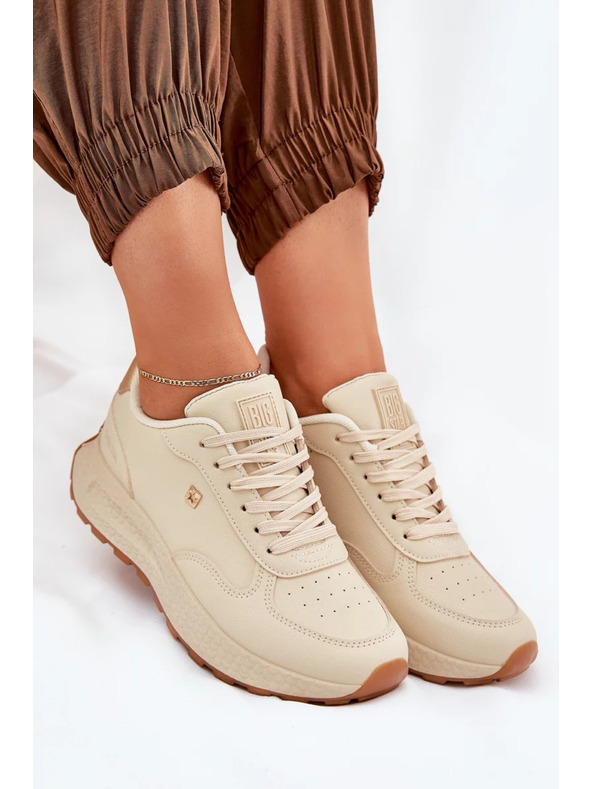 BIG STAR SHOES Ženske športne čevlje Big Star HI-POLY SYSTEM – bež