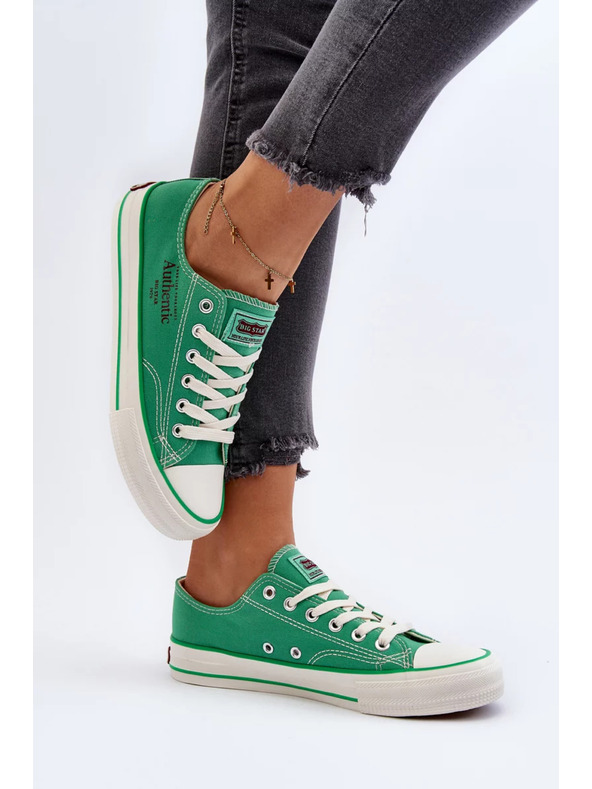 BIG STAR SHOES Ženske superge Big Star – zelene