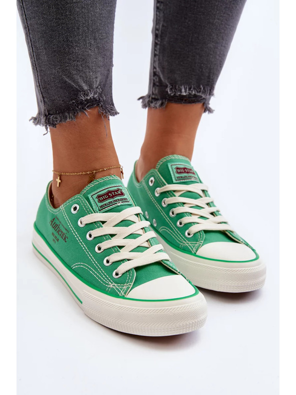 BIG STAR SHOES Ženske superge Big Star – zelene