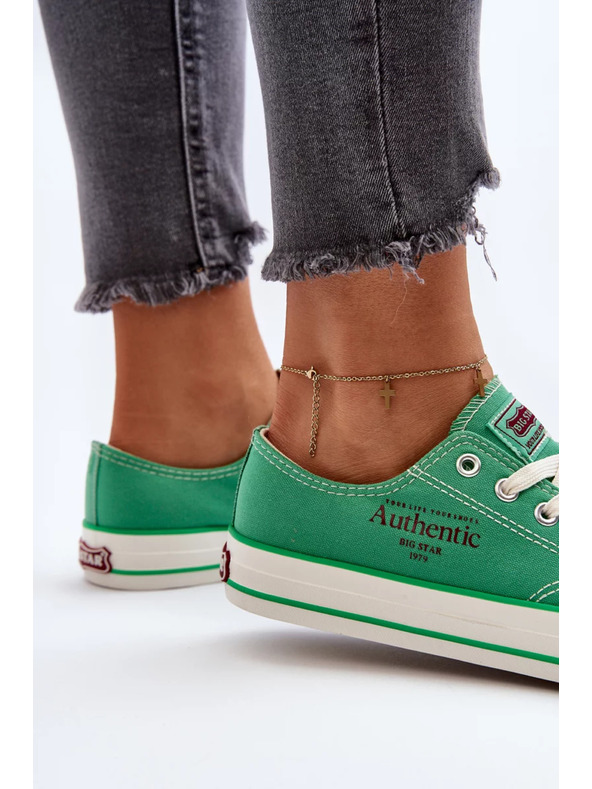 BIG STAR SHOES Ženske superge Big Star – zelene