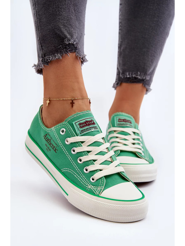 BIG STAR SHOES Ženske superge Big Star – zelene