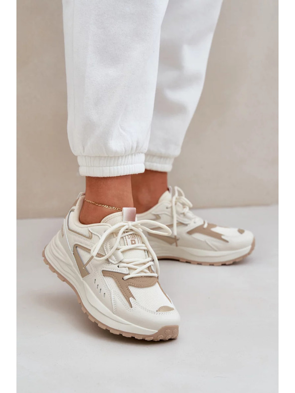 BIG STAR SHOES Ženski čevlji Big Star HI-POLY SYSTEM – bež