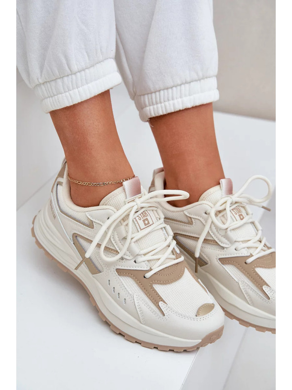 BIG STAR SHOES Ženski čevlji Big Star HI-POLY SYSTEM – bež