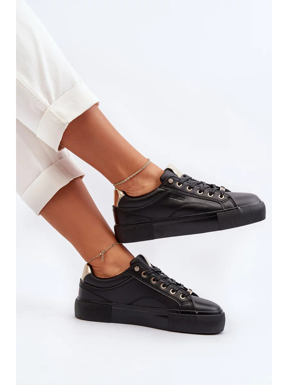 BIG STAR SHOES Ženski teniski Big Star – črni