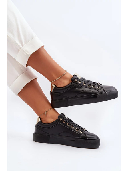BIG STAR SHOES Ženski teniski Big Star – črni