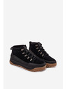 BIG STAR SHOES Moški semišasti trekingski čevlji Big Star – črni
