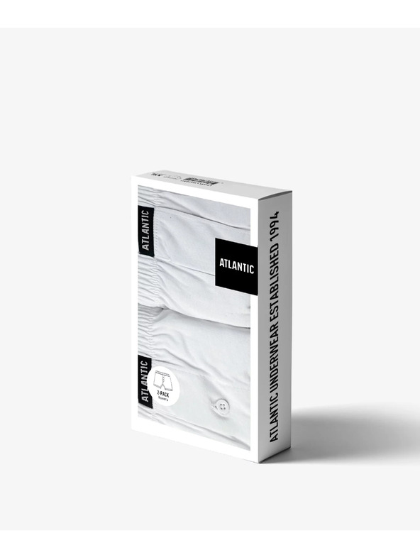 Atlantic 2-PACK Moški boksaški spodnjački ohlapni