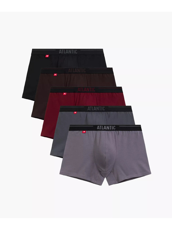 Atlantic 5-PACK Moški boksaški spodnjački Atlantic