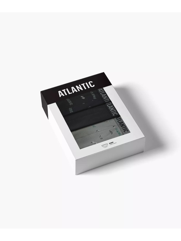 Atlantic 3-PACK Moški boksaški spodnjački Atlantic