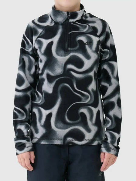 4F Dekliška jopa s kapuco iz flisa 4F