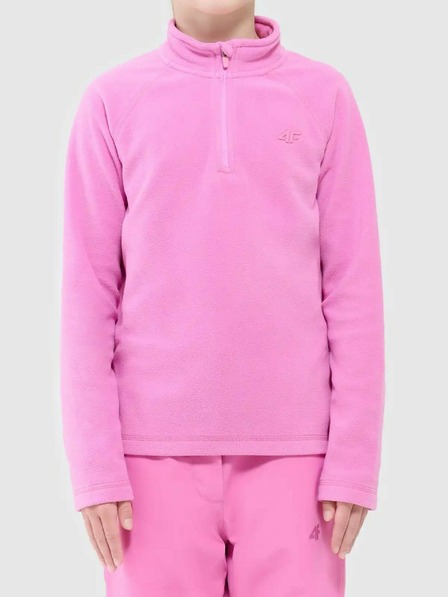 4F Dekliška jopa s kapuco iz flisa 4F