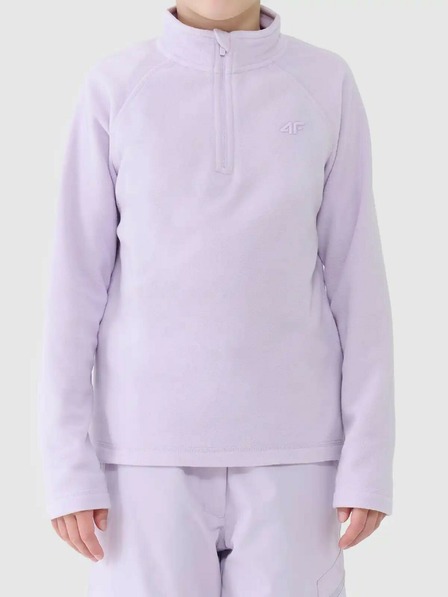 4F Dekliška jopa s kapuco iz flisa 4F