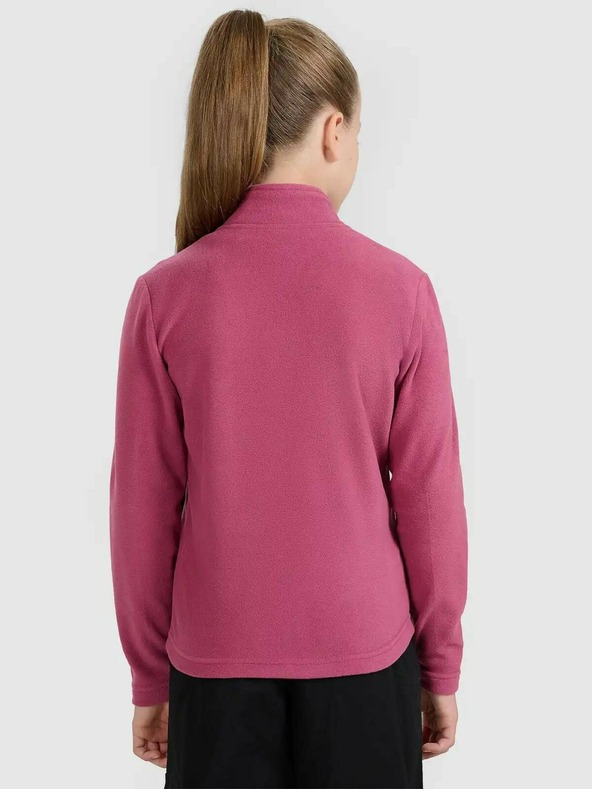 4F Dekliška jopa s kapuco iz flisa 4F