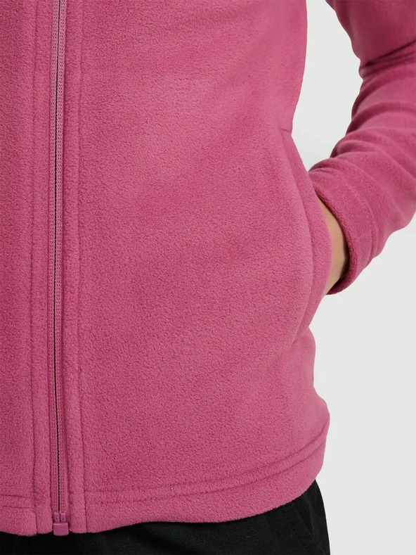 4F Dekliška jopa s kapuco iz flisa 4F