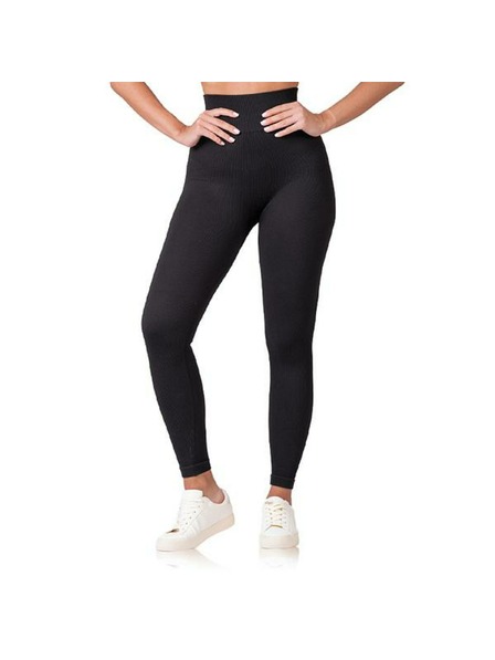 Bellinda RELAX & GO RIB OPTIC LEGGINGS - Ženski moderni legingi - črna