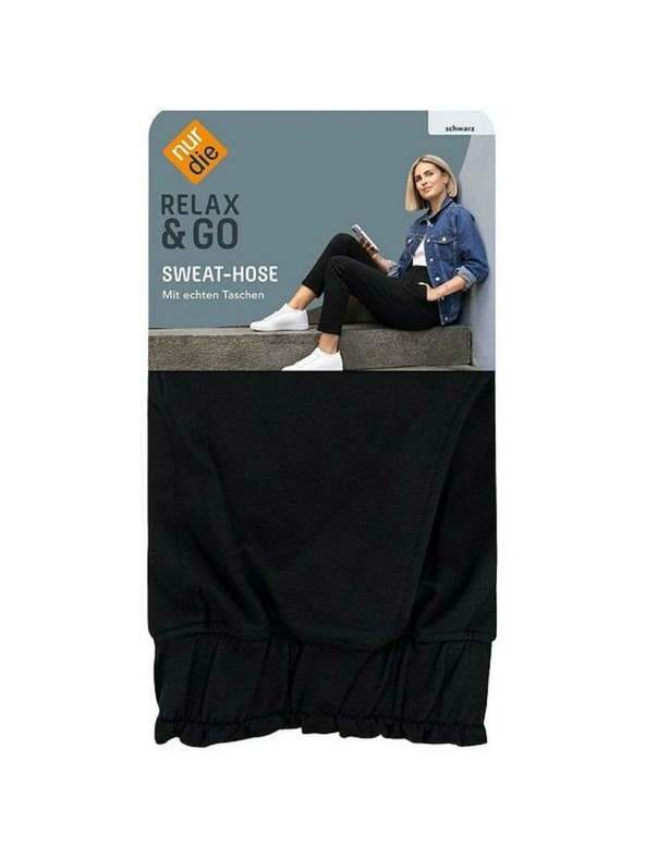 Nur Die NUR DIE SWEAT HOME PANTS - Sodobne športne hlače - črna