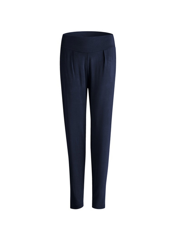 Nur Die NUR DIE BAMBUS RELAX PANTS - Ženski bambusni hlače - modra