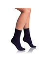 Bellinda BAMBUS LADIES COMFORT SOCKS - Ženski bambusni nogavički - temno modra