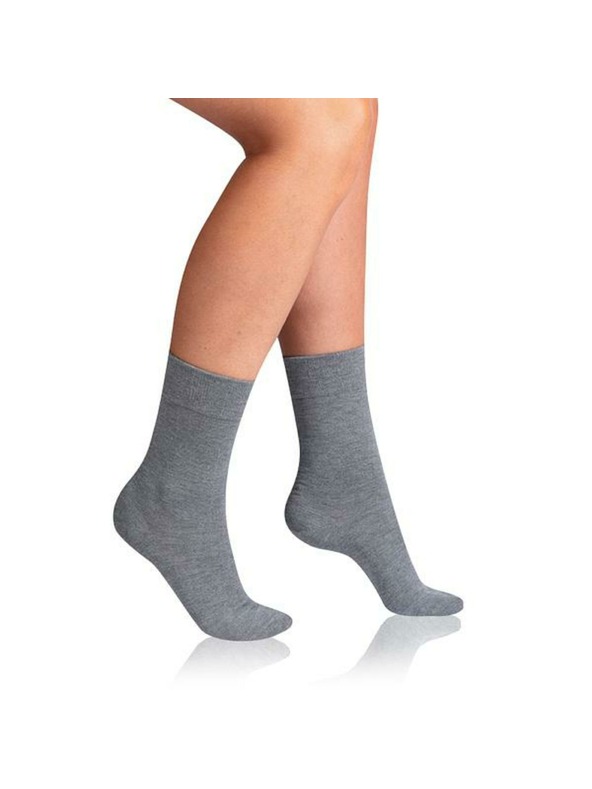 Bellinda BAMBUS LADIES COMFORT SOCKS - Ženski bambusni nogavički - siva