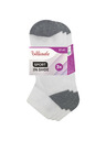 Bellinda SPORT WOMEN IN-SHOE 3x - Ženski športni krajši nogavički 3 pare - bela