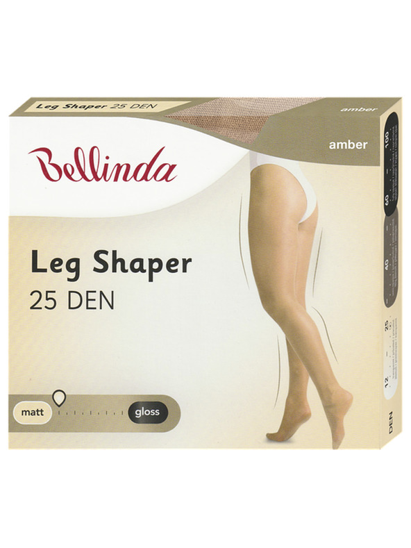 Bellinda LEG SHAPER 25 DEN - Oblikovalne mrežaste hlače - amber