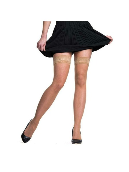 Bellinda FASCINATION UP 15 DEN - Samodržeče nogavice - amber