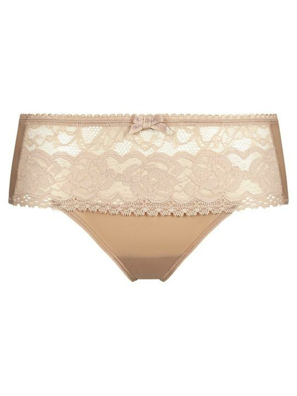 Playtex PLAYTEX RCS FLOWER ELEGANCE MIDI BRIEF - Ženske čipkaste hlačke - telesnobarvna