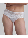 Playtex PLAYTEX RCS FLOWER ELEGANCE MIDI BRIEF - Ženske čipkaste hlačke - bela