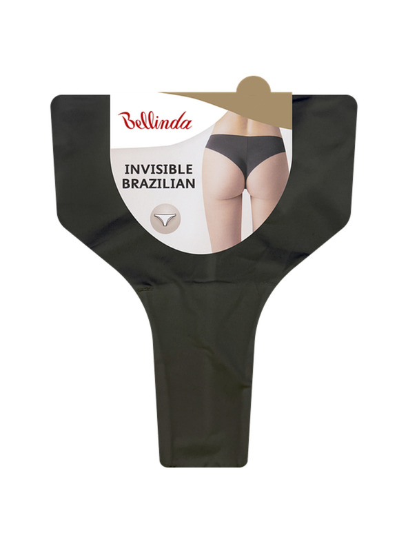 Bellinda INVISIBLE BRAZILIAN - Ženske brezšivne hlačke - črna