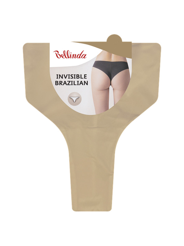 Bellinda INVISIBLE BRAZILIAN - Ženske brezšivne hlačke - telesnobarvna