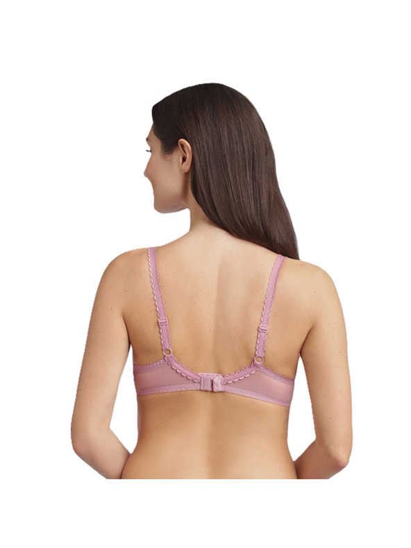 Playtex PLAYTEX RCS FLOWER ELEGANCE UNDERWIRE BRA - Ženski čipkasti nedrček s kostico - svetlo modra