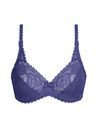 Playtex PLAYTEX RCS FLOWER ELEGANCE UNDERWIRE BRA - Ženski čipkasti nedrček s kostico - svetlo modra
